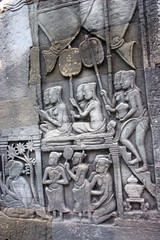 Bas relief Bayon Angkor