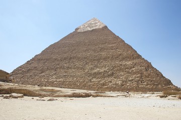 Fototapeta na wymiar Egypt - Giza pyramid of khafre