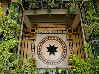 courtyard and garden