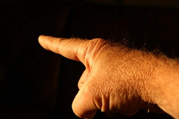 hand ,pointing,finger