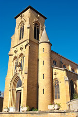 Fototapeta na wymiar Theize kościół (Beaujolais)