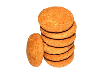 Baking, pastry isolated on a white background.