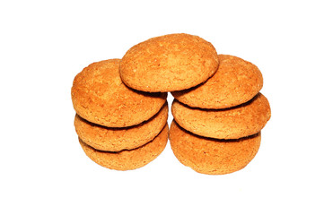 Baking, pastry isolated on a white background.