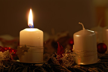 Cristmas candle
