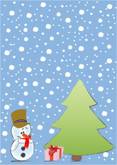 holiday snowman