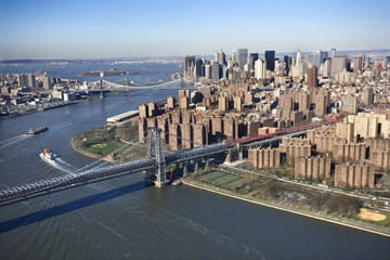 Obraz premium Williamsburg Bridge, NYC.