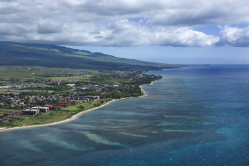 Maui coastline.