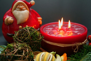 weihnachtliche Tischdeko