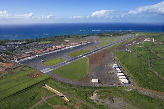 Maui, Hawaii airport.