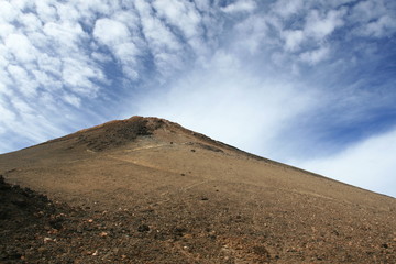 Fototapeta na wymiar Wulkan Teide i Pico, szczyt