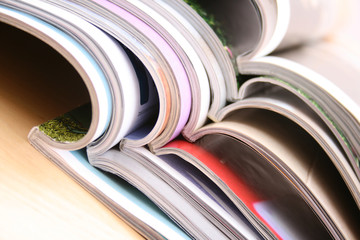 open magazines