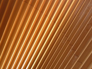 Wandverkleidung in Holz