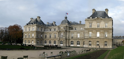 Fototapeta na wymiar Senat Building, Paryż, Francja