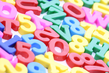 Close-up of letters. More from this series on my portfolio!