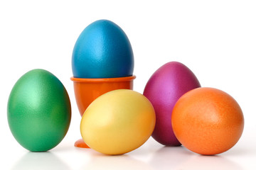Fototapeta na wymiar party eggs
