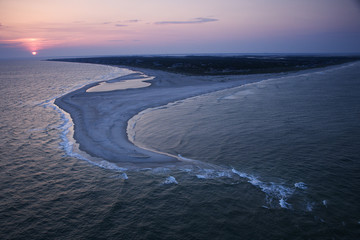 Fototapeta premium Aerial of beach.