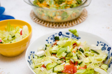 Healthy fruit salads