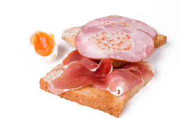 Belegtes Toastbrot