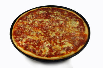 pizza alla salsiccia