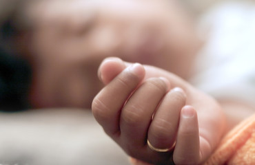 Babies Hand Close Up