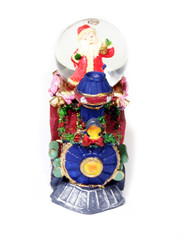 Santa Snow Globe