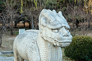 Statue du tombeau Ming