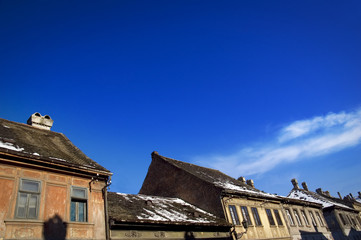 Obraz premium Old city roofs