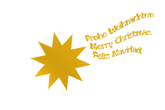 goldene sternschuppe