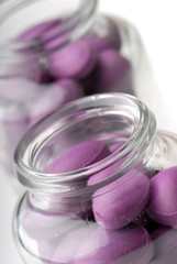 gélules violettes