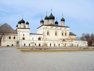 In the territory of the ancient Kremlin