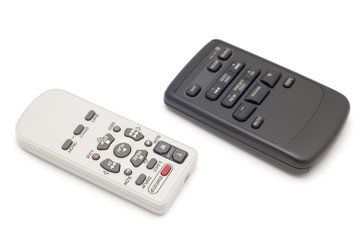 object on white - tool - remote control on white