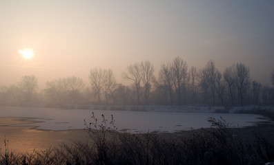 winter on the water...