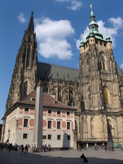 Fototapeta premium Prague Cathedral of Saint Vitus