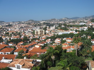 Blick auf Funchal, Madeira