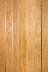 Fototapeta premium Varnished strip oak, Portrait format