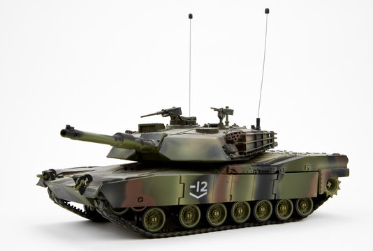 United States Army Military Armored Tank Figurine 