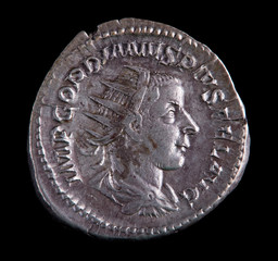 Roman Silver Coin - Gordian