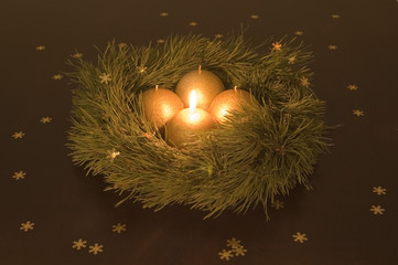Advent wreath