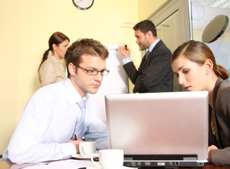 networking - group of people cooperation