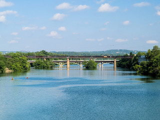 Fototapeta na wymiar Town Lake in Austin, Texas