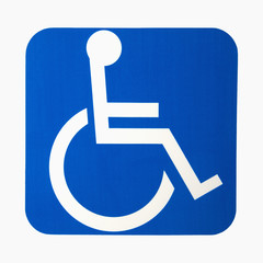 Handicap sign. - 5382620