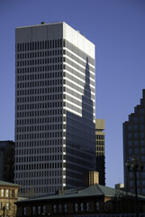 Shadow on building