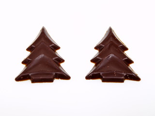 schokoladen tannenbäume