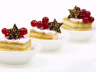 bisquit frucht creme schnitte