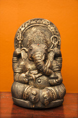 Ganesha statue.