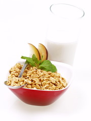 honey pops frühstück mit milch