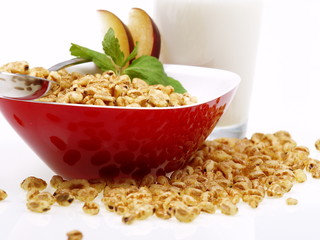 honey pops frühstück mit milch