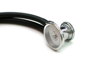 Stethoscope isolated on the white background