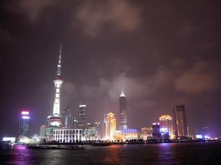 Fototapeta premium shanghai la nuit