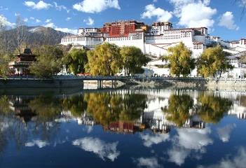 Afwasbaar Fotobehang China Potala -dalai lama residence 